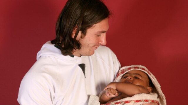 Lionel Messi dan Lamine Yamal