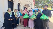 Pembagian Sembako Ustadz Sigi