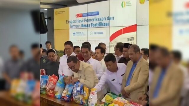 Beras fortifikasi palsu