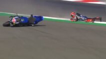 Fabio Quartararo kecelakaan Mandalika