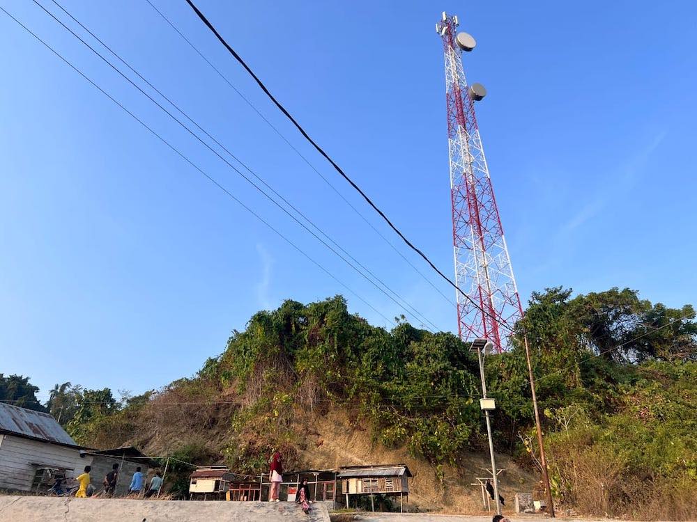 Tower telekomunikasi Desa Pasokan